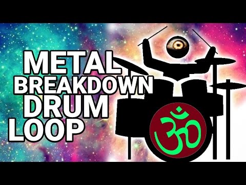 Free METAL BREAKDOWN DRUM LOOP 69 bpm