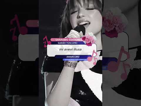 Sarah Toscano - Amarcord 🎶 | #sanremo2025