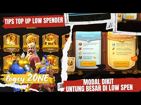 TOP UP TIPS FOR LOW SPENDERS THAT CAN DRASTICALLY INCREASE YOUR POWER AND SURGE YOUR VIP....