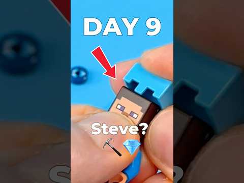 Day 9 – LEGO Minecraft Advent Calendar (Steve? ⛏️💎)