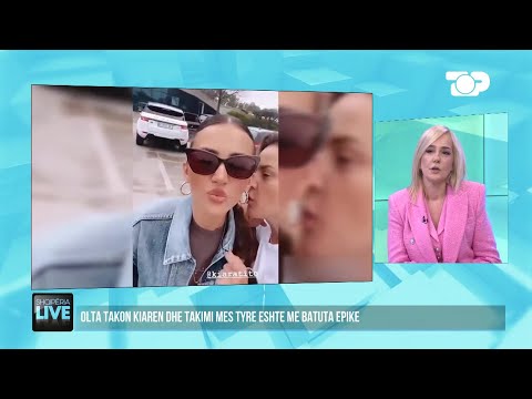 Olta kapet "mat"me Kiarën. Monika Lubonja sqaron deklaratat për Luizin -Shqipëria Live 3 Maj 2023