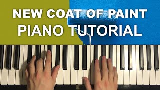 Tom Waits - New Coat of Paint (Piano Tutorial Lesson)
