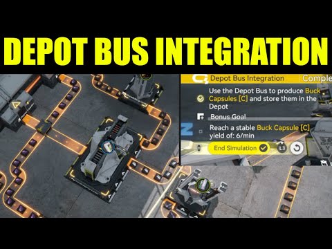 arknights endfield - depot bus integration guide | Use the Depot Bus to produce Buck Capsules [C]