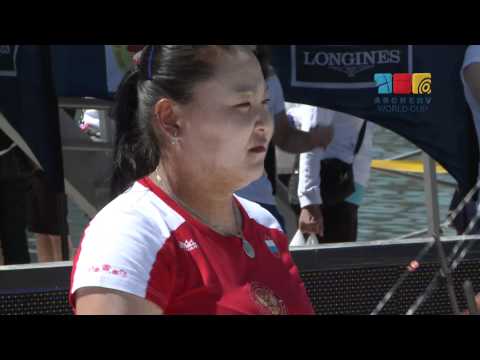Erika Jones v Viktoria Balzhanova – compound women gold | Porec 2011 Archery World Cup stage 1
