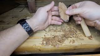 Woodcarving failed but finished. Enjoy my mistakes 😀