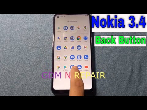 Nokia 3 4 back button Settings|How To Change System Navigation to 3-button  android 11