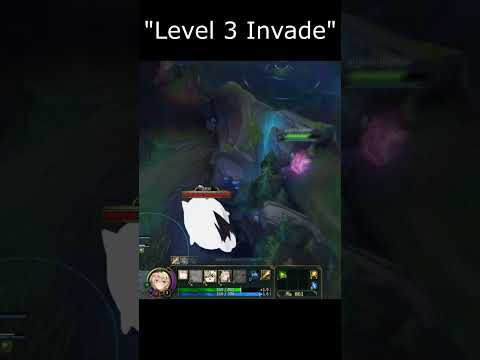 "Level 3 Invade"#shorts #leagueoflegends #leagueoflegendsclips #gamer