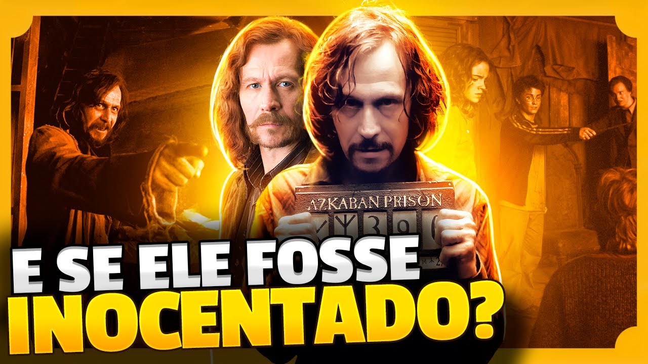HARRY POTTER NÃO TERIA IDO MORAR COM O SIRIUS SE ELE FOSSE INOCENTADO!
