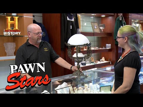 典當之星。帆船油燈｜歷史 (Pawn Stars: Sailing Ship Oil Lamp | History)