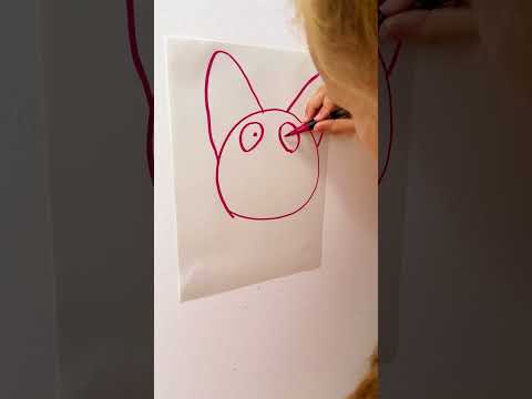 🎨 DRAW on the BACK Challenge! So FUN 😍 #kids #fun