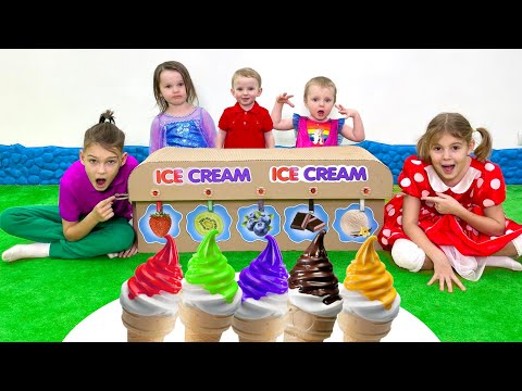 Five Kids Ice Cream & Watermelon Story + more Children's Songs and Videos