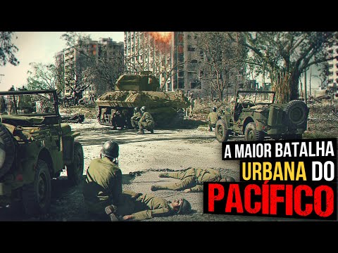 CENAS REAIS! O MAIOR COMBATE URBANO DA GUERRA DO PACÍFICO – A BATALHA DE MANILA NAS FILIPINAS