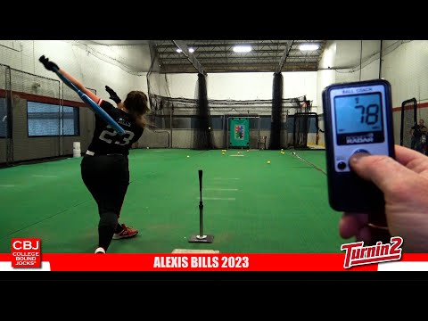 Alexis Bills 2023 Power Hitting Pitcher