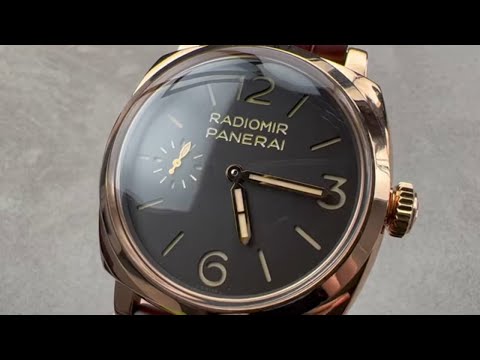 Panerai Radiomir 1940 Oro Rosso PAM00398 (PAM 784 Set) Panerai Watch Review