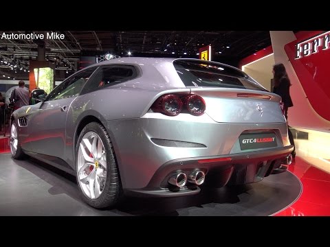 FIRST LOOK: 2017 Ferrari GTC4Lusso T - Paris Motorshow 2016