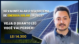 Como calcular o TUSD do fio B? (lei 14.300)