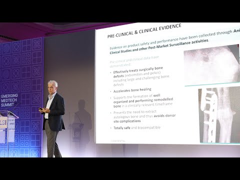 Stefano Di Lullo Presents GreenBone Ortho at LSI Europe '23