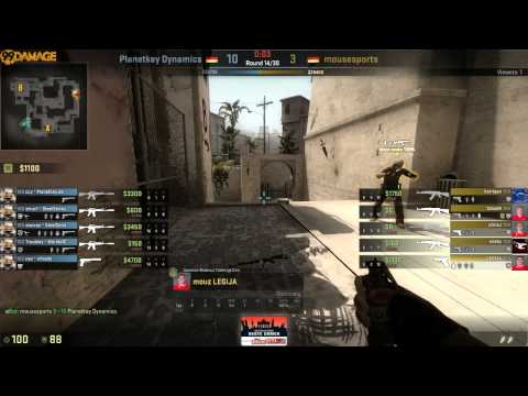 mousesports vs. Planetkey Dynamics | Finale, EPS Winter 2014 Cup #3 | (de_mirage)