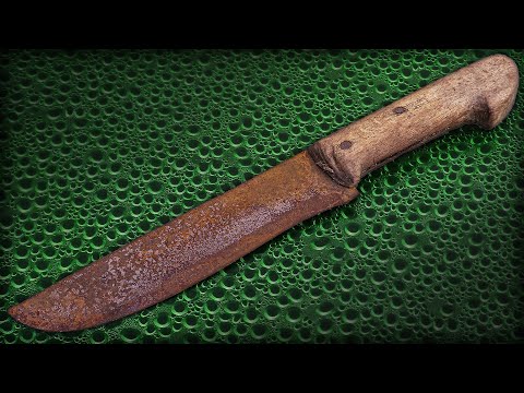 Rusty Knife, Simple Restoration ✅