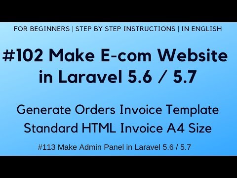 7 Make Admin Panel in Laravel 5 6 | Display Error Message on Login Failure | Logout Process
