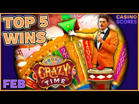 Crazy Time Big Wins - February 2026