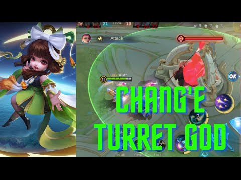 Chang’e Said No Teamfights – Just Push 😂 | Ultimate Turret Destroyer in MLBB