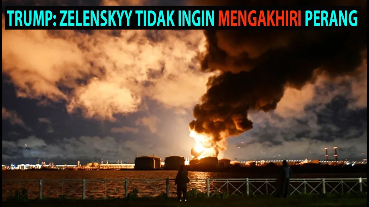 Serangan Besar Zelenskyy Bikin Trump Kian Murka, Kremlin Gembira