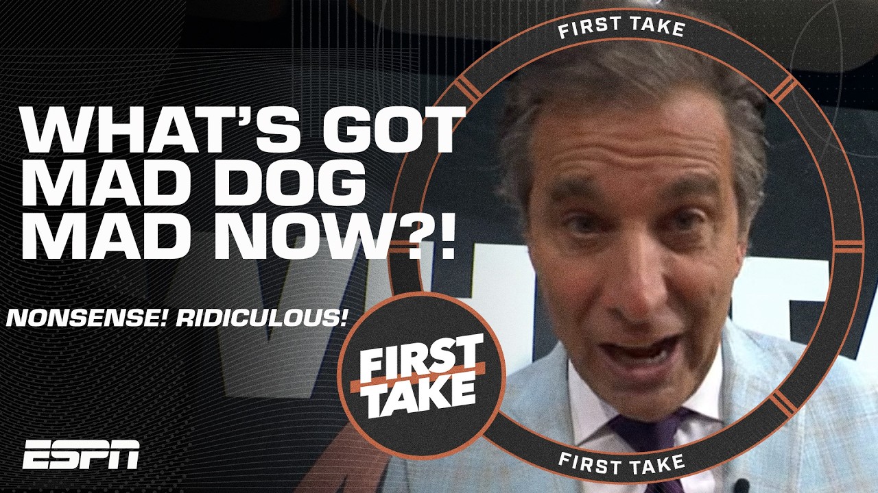 BEWARE OF THE DOG 🐶🔊 Mad Dog is MAD about All-NBA Team & STUPID MLB celebrations 📢 | First Take