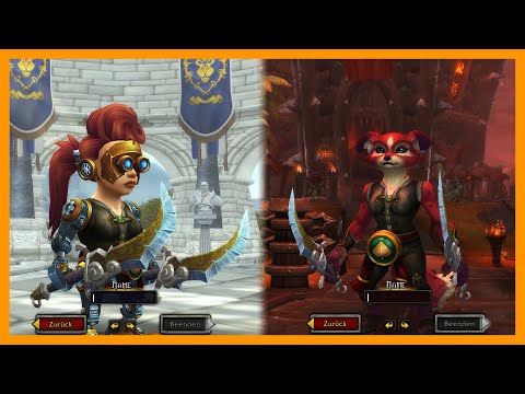 Mechagnome & Vulpera | Charakter-Erstellung + Mount | PTR mit Patch 8.3 (BfA)