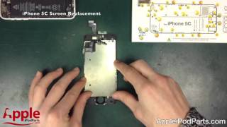 How To Replace a Broken Apple iPhone 5C Screen