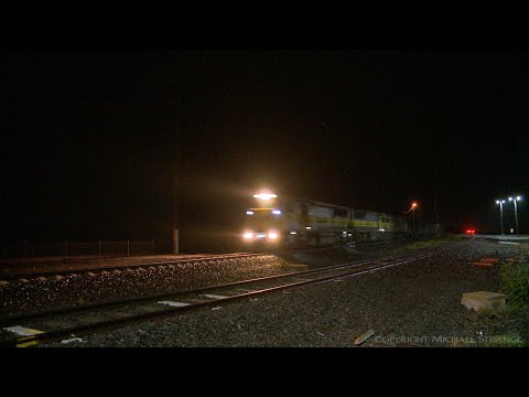 3SK1 QUBE Viterra Containerized Grain Train (15/7/2020) - PoathTV Australian Railways