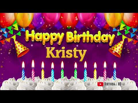 Kristy Happy birthday To You - Happy Birthday song name Kristy 🎁