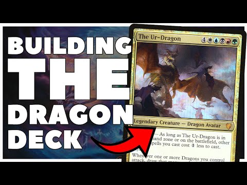Building THE BEST Ur-Dragon Dragon Commander Deck! #mtg #edh