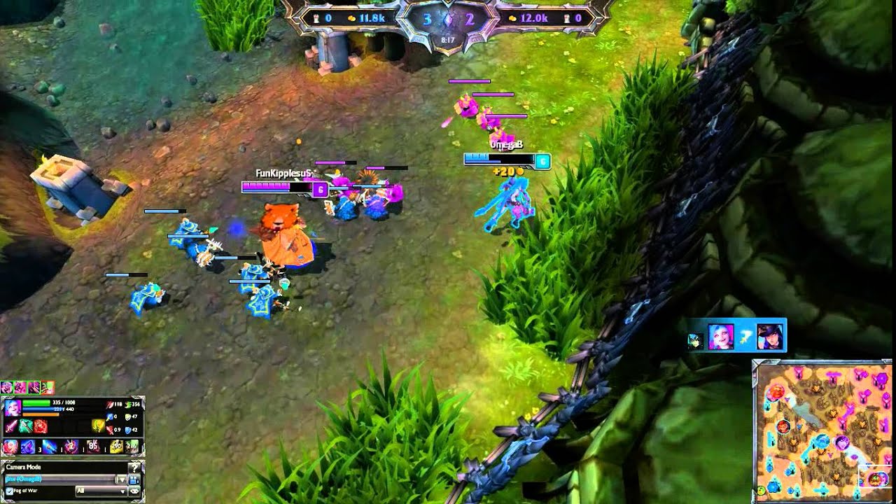 Liên Minh Huyền Thoại: Jinx xử lý chạy chỗ quá tốt lật ngược thế cờ ^^