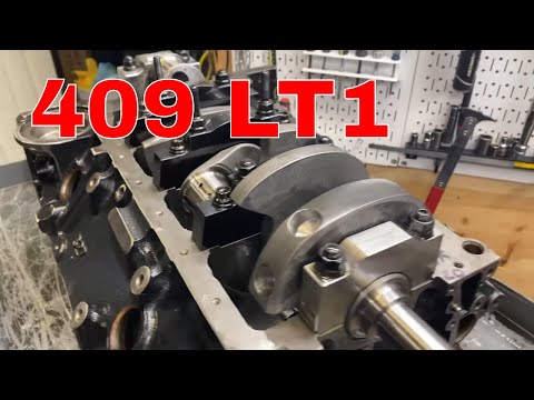 409 LT1 (ERE-119) Main Bearing Clearance and Callies Magnum Crank installation