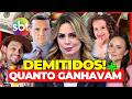 25 FAMOSOS DEMITIDOS E BANIDOS DO SBT QUANTO GANHAVAM POR MÊS