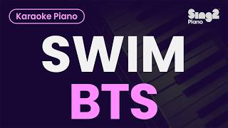 Download lagu BTS - SWIM (Piano Karaoke) mp3