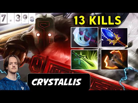 Crystallis Juggernaut 13 Kills Safelane - Dota 2 Pro player Full Gameplay