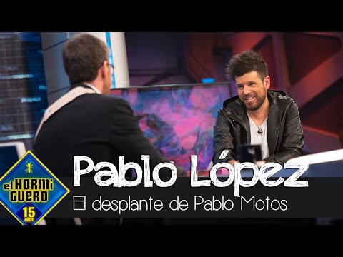 Pablo López confiesa tras el desplante de Pablo Motos - El Hormiguero