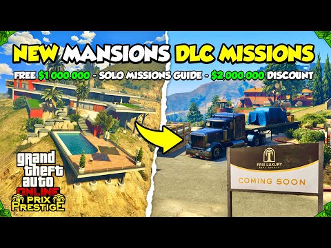 NEW MANSION Listing Missions Guide in GTA 5 Online! (FREE $1,000,000, MAP CHANGES & MORE)