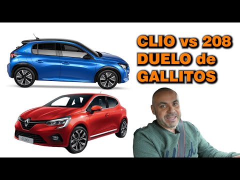 CARA a CARA: Renault CLIO RS Line 130 vs Peugeot 208 GT LINE 130 – ¿CUÁL es EL MEJOR?