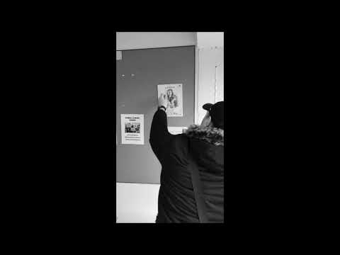 OPTIKZ ~ POSTERING (Short Film) black and white