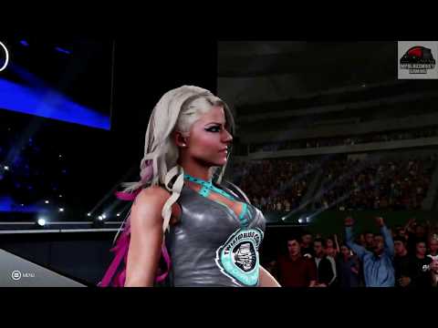 WWE 2K19 - Mandy Rose vs Alexa Bliss - Smackdown Live Japan Live Event