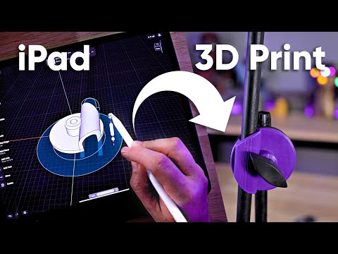 I suck at 3D modeling but this is easy - Shapr3D + 3D Printing