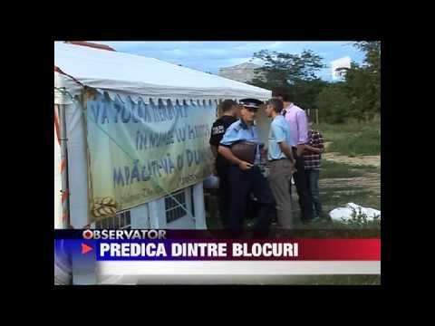 Penticostali amendati de catre politie.