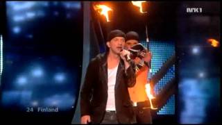 Finland - Final - Eurovision 2009 (HD)