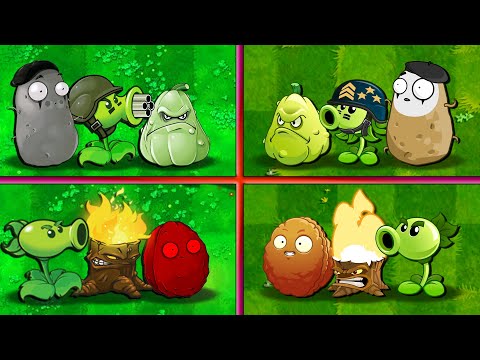 Random Team Plant PvZ 1 vs PvZ 2 - Who Will Win?