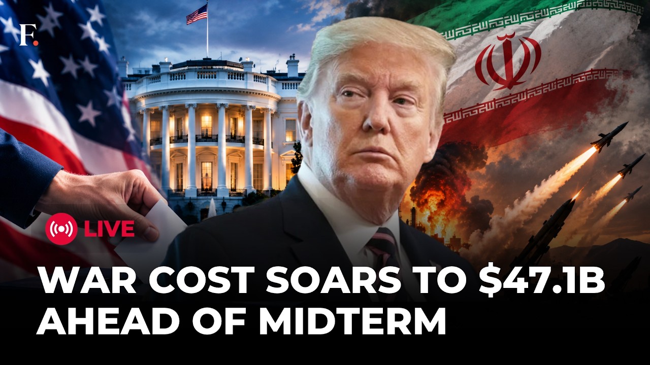 US MIDTERM LIVE | US Iran War Cost Hits $47.1 Billion as Midterms Loom, Pentagon Estimate Shows