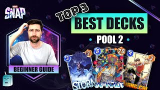 BEST New Pool 2 Beginner Decks | Marvel SNAP | Global Release