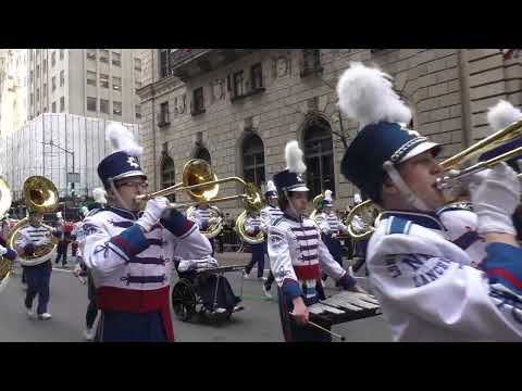 St. Patrick's Day Parade~NYC~2023~Londonderry Lancers HS MB~NYCParadelife